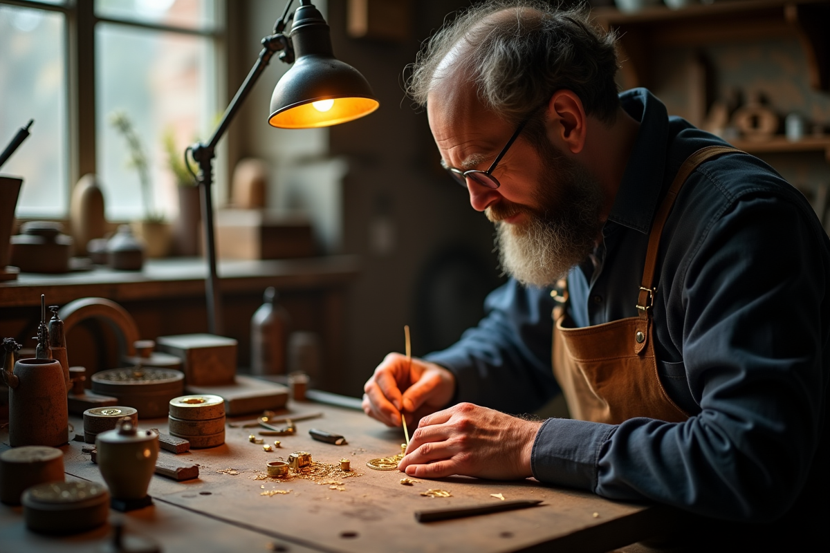 L’artisanat derrière chaque chevalière en or : un héritage intemporel