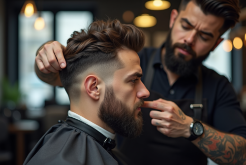 L’art de la coupe pour cheveux épais homme : astuces et inspirations